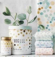 A seamless pattern featuring softly painted watercolor dots in various sizes, in a peaceful and dreamy color palette, Watercolor Dots Pattern, Abstract Art, watercolor pattern, Generate Ai photo