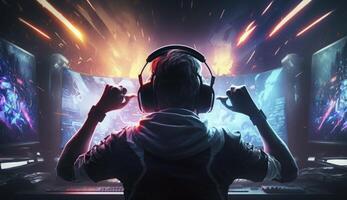 Gaming Stock Photos, Images and Backgrounds for Free Download