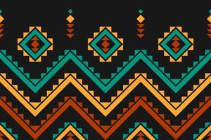 Geometric ethnic seamless pattern traditional. Aztec ethnic ornament print. Tribal pattern style. vector