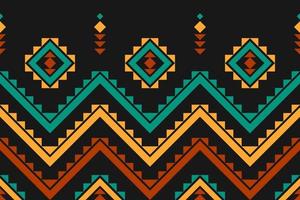 Geometric ethnic seamless pattern traditional. Aztec ethnic ornament print. Tribal pattern style. vector