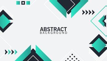 abstract modern green techno geometric square shapes design background wallpaper vector