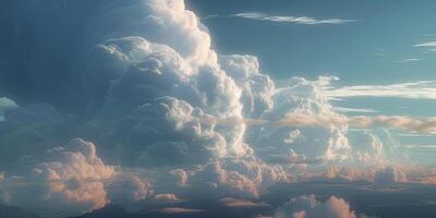 tormenta nubes reunir terminado un la carretera ese Guías dentro el distancia, creando un muy dramático paisaje. generativo ai. foto