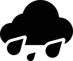 raining cloud Illustration Vector