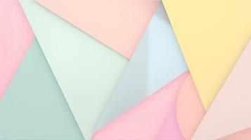 resumen papel antecedentes en pastel colores, geométrico papel diseño, vector ilustración foto