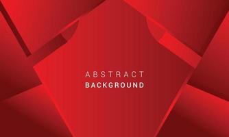 Red abstract background design. Modern red wallpaper design. Abstract background in red color vector