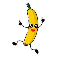 Vector graphic illustration of banana. Perfect for fruit-based products like juice, etc.