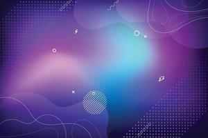 Futuristic light wave abstract background vector
