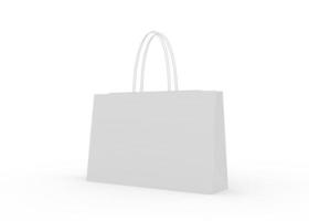 3D Rendering Realistic Shopping Bag for branding and corporate photo