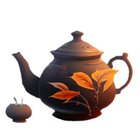 Teapot and cup icon tea symbol flat icon png