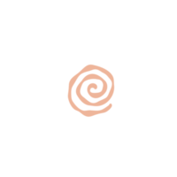 spiral illustration in doodle style png