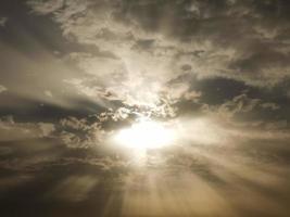 cielo con nubes foto