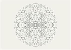 Mandala digital art pattern. Art on the wall. Coloring book Lace pattern The tattoo. Design for a wallpaper Paint shirt and tile Sticker Design, Decorative circle ornament in ethnic oriental style vector