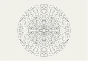 mandala digital Arte modelo. Arte en el pared. colorante libro cordón modelo el tatuaje. diseño para un fondo de pantalla pintar camisa y loseta pegatina diseño, decorativo circulo ornamento en étnico oriental estilo vector