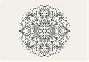 mandala digital Arte modelo. Arte en el pared. colorante libro cordón modelo el tatuaje. diseño para un fondo de pantalla pintar camisa y loseta pegatina diseño, decorativo circulo ornamento en étnico oriental estilo vector