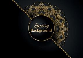 Luxury mandala background with golden arabesque pattern Arabic Islamic east style. Ramadan Style Decorative mandala. Mandala for print vector