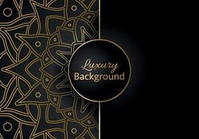 Luxury mandala background with golden arabesque pattern Arabic Islamic east style. Ramadan Style Decorative mandala. Mandala for print vector