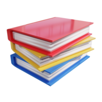 Books 3D Icon png