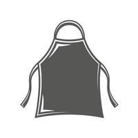 Apron isolated on white background vector