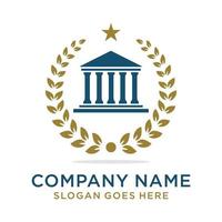 Law firm logo design vector