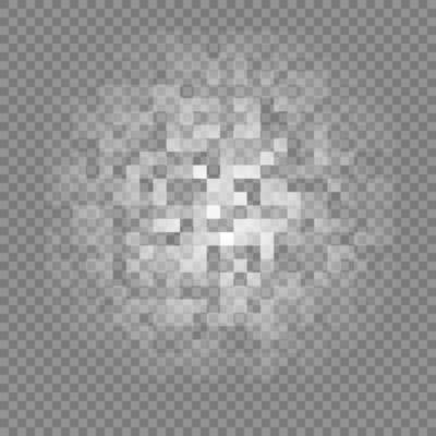 Censorship gray mosaic. Censored data. Pixels blur area. Private content . Vector illustration