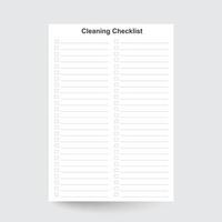 Cleaning Checklist,Cleaning Planner,Cleaning Guide,Cleaning Template,Cleaning Routine,Weekly Cleaning Schedule,Printable Cleaning Checklist vector