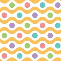 Vector pattern for holidays in retro style