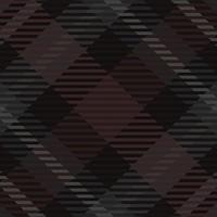 Tartan or plaid halloween color pattern. vector