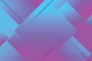 Gradient rectangles background. Blue and pink color. vector