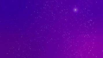 Purple particle crisp background animation video