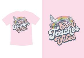 Set of T-shirts with hand drawn lettering. Vector illustration