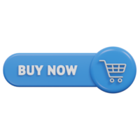comprar ahora botón 3d prestar, transparente fondo, hacer clic botón png