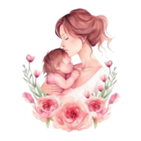 Mother's Day watercolor background. png