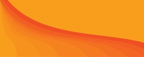 wave orange background eps vector