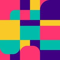 abstract geometric pattern vector colorful illustration