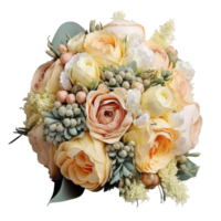 Wedding Flower Bouquet Isolated Illustration png