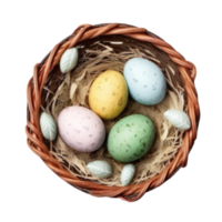 schattig Pasen eieren geïsoleerd. png