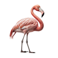 söt rosa flamingo. png