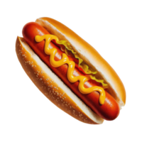Tasty Hot Dog Isolated png