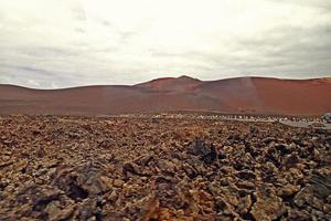 orignal volcanic landscapes from the Spanish island of Lanzarote photo