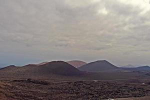 orignal volcanic landscapes from the Spanish island of Lanzarote photo