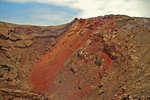 orignal volcanic landscapes from the Spanish island of Lanzarote photo