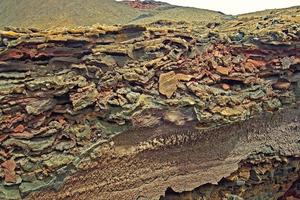 orignal volcanic landscapes from the Spanish island of Lanzarote photo