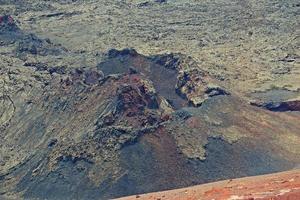 orignal volcanic landscapes from the Spanish island of Lanzarote photo