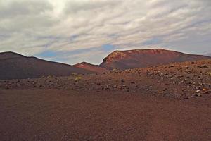 orignal volcanic landscapes from the Spanish island of Lanzarote photo