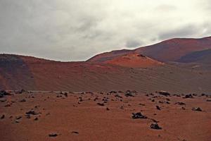 orignal volcanic landscapes from the Spanish island of Lanzarote photo