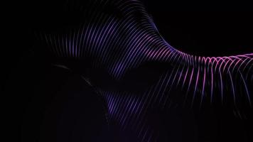 Abstract purple swirls in motion looping video