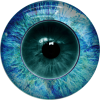 Auge, Schüler, Iris . Fantasie Symbol. Spielzeuge Auge. png