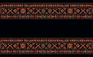 Ethnic abstract ikat pattern. Seamless pattern in tribal, folk embroidery, Mexican style. Aztec geometric art ornament print.Design for carpet, wallpaper, clothing, wrapping, fabric, cover, textile vector