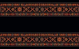 étnico resumen ikat modelo. sin costura modelo en tribal, gente bordado, mexicano estilo. azteca geométrico Arte ornamento diseño de impresión para alfombra, fondo de pantalla, ropa, envase, tela, cubrir, textil vector