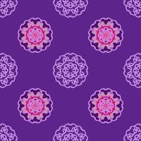 seamless pattern with circle shape illustration background photo